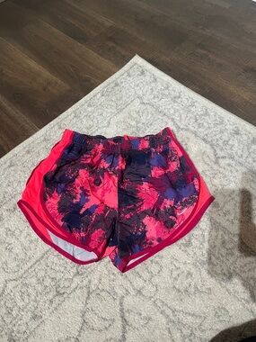Nike Tempo Shorts in Hot Pink & Navy